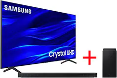 Samsung 75” UHD 4K Smart TV &amp; Samsung B-Series HW-B750D 5.1ch Soundbar with Sub Woofer - Click for more details