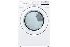 LG 7.4 cu. ft. Ultra Large Capacity Electric Dryer - White  - Click for more details