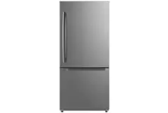 Moffat 18.6 Cu. Ft. Bottom Mount Refrigerator - Stainless Steel  - Click for more details