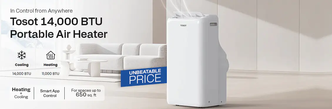 Tosot 14,000 BTU Portable Air Conditioner  - Click for more details