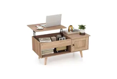 40 Inch Lift Top Coffee Table with Storage - Click for more details