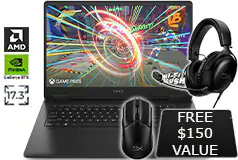 HP OMEN 17.3” RTX 4060 Gaming Laptop with Headset / Mouse / Pad Bundle  - Click for more details
