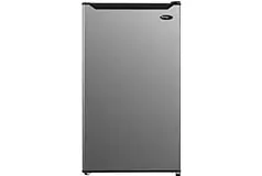 Danby 20.7” 4.4 Cu. Ft. Single-Door Mini Fridge - Stainless Steel  - Click for more details