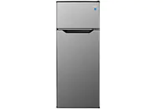 Danby 21.4” 7.4 Cu. Ft. Top-Mount Refrigerator - Stainless Steel  - Click for more details