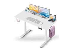 IMGadgets Standing Electric Adjustable Desk, 47' x 24' (White) - Click for more details