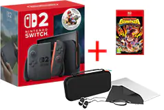 Nintendo Switch 2 + Mario Kart™ World Bundle with Donkey Kong Bananza and Hyperkin Kit  - Click for more details