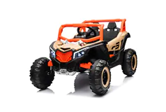 12V Kids Ride On Dune Buggy UTV with Leather Seat Rubber Wheel - Click for more details