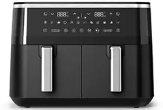 Ultima Cosa Presto Luxe Digital Dual Air Fryer 9L - Black  - Click for more details