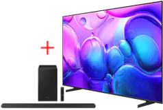 Samsung 65” QLED Q6F 4K Smart TV + Samsung Ultra Slim Soundbar HW-S700D 3.1 ch Sub Woofer  - Click for more details