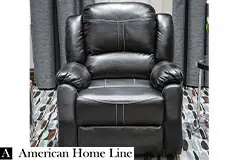 Lorraine Bel-Aire Deluxe Reclining Club Chair  in Ebony  - Click for more details
