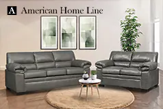 Jamieson Luxury Sofa Set Collection in Pewter, Includes: Sofa & Loveseat  - Click for more details