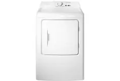 Insignia™ 6.7 Cu. Ft. 12-Cycle Electric Dryer - White - Click for more details