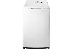 Insignia 3.7 Cu. Ft. High Efficiency 12-Cycle Top-Loading Washer - White - Click for more details