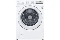 LG 4.5 Cu. Ft. High Efficiency Front-Load Washer with 6Motion Technology - White - Click for more details