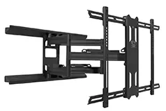Kanto 39 to 80 inch Full Motion Wall Mount - Black - Click for more details