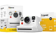 Polaroid Now Instant Film Camera Bundle - White BB21500208