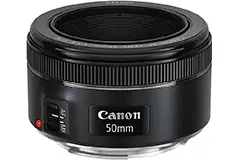 Canon EF lens - 50 mm - Click for more details