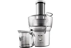 Breville Juice Fountain Compact Electric Juicer - Silver - Click for more details