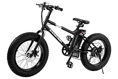 Swagtron EB-6 20” eBike with 20-mile Max Operating Range &amp; 18.6 mph Max Speed - Black - Click for more details