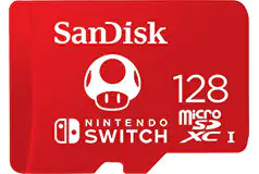 SanDisk 128GB microSDXC UHS-I Memory Card for Nintendo Switch - Click for more details
