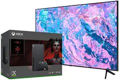 Samsung 65” CU7000 4K UHD Smart TV (2023) &amp; Xbox Series X 1TB Diablo IV Console - Click for more details