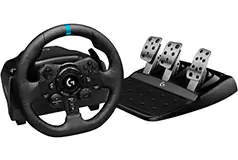 Logitech G923 Racing Wheel and Pedals for PS5, PS4 and PC - Black - Click for more details