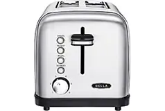 Bella Classics 2-Slice Wide-Slot Toaster - Stainless Steel - Click for more details