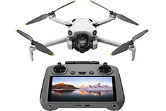 DJI Mini 4 Pro Drone and RC 2 Remote Control with Built-in Screen - Gray - Click for more details