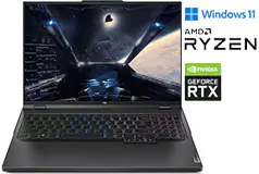 Lenovo Legion Pro 5 16” RTX™ 4060 Gaming Laptop Onyx gray (R7 7745HX/16GB/1TB/Win 11H) - Click for more details