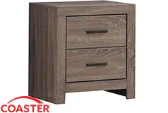 Brantford 2-drawer Nightstand - Barrel Oak - Click for more details