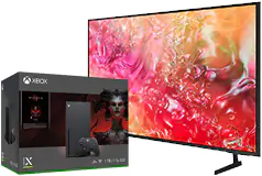 Samsung 65” (2024 Model) 4K UHD Smart TV &amp; Xbox Series X 1TB Diablo IV Console - Click for more details