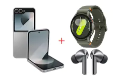 Samsung Galaxy Z Flip6 6.7” 512GB Unlocked + Watch7/Galaxy Buds 3 Pro Bundle - Click for more details