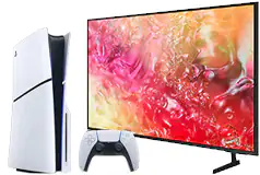 Samsung 70" UHD 4K Smart TV & PS5 Slim Disc Edition Bundle 