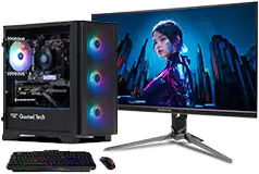 QT Shield RTX 4060 GDT + Acer Predator 27" FHD Gaming Monitor 