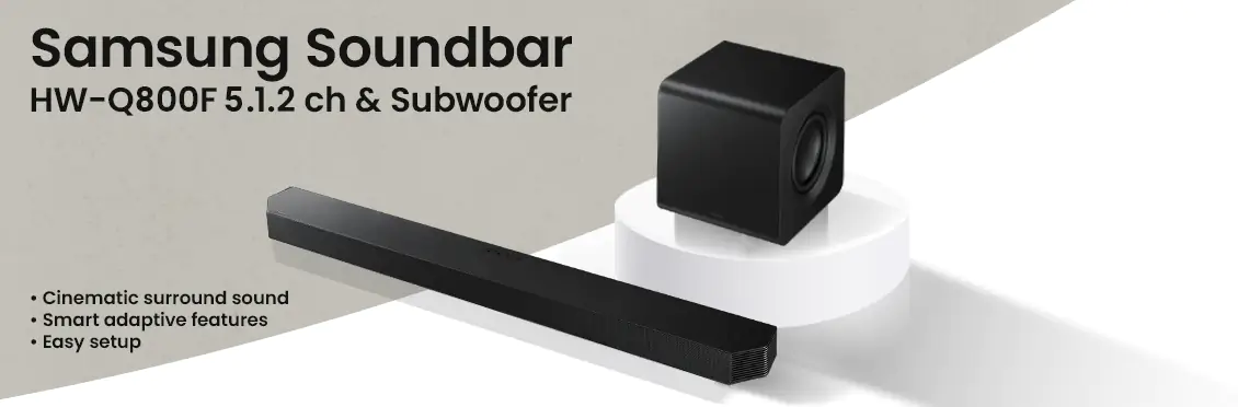 Samsung Q-series Soundbar HW-Q800F 5.1.2 ch Subwoofer  - Click for more details