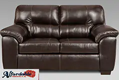 Austin Loveseat in Chocolate