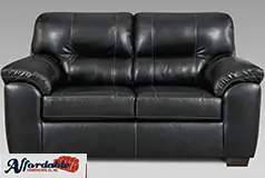 Austin Loveseat in Black