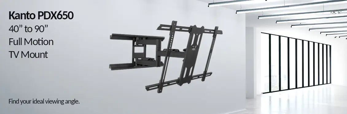 Kanto PDX650 40” to 90” Full Motion TV Mount  - Click for more details