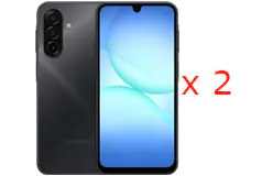 Samsung Galaxy A17 6.7" 128GB (Unlocked) Black - Bundle of 2