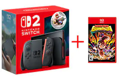 Nintendo Switch 2 + Mario Kart™ World &amp; Donkey Kong Bananza Bundle - Click for more details