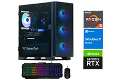 QT Shield RTX 5060 Gaming Desktop Tower (R5 7500F/32GB/1TB/Win 11H) - Click for more details