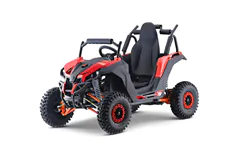 MotoTec Raider Kids UTV 48v 1200w Full Suspension Red - Click for more details