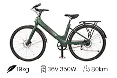DJ Road – Lightweight Road eBike (350W, 80km Range, 700C Tires, Belt Drive) - Click for more details