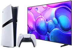 Samsung 65” QLED Q6F 4K Smart TV &amp; PlayStation 5 Pro Bundle - Click for more details