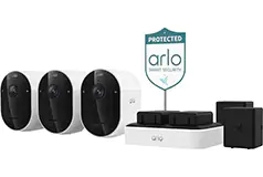 Arlo Pro Outdoor Security Camera 3-Cam - White - Click for more details
