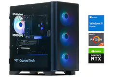 QT Shield Plus RTX 5070 Gaming Desktop Tower (R7 5700X/32GB/1TB/Win 11)  - Click for more details