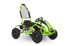 MotoTec Mud Monster 98cc Go Kart Full Suspension Green - Click for more details