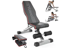 Adjustable Foldable Weight Bench for Strength Training - Click for more details