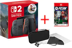 Nintendo Switch 2 + Mario Kart World Bundle with EA SPORTS FC 26 Game  - Click for more details