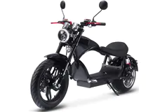 MotoTec Raven 60v 30ah 2500w Lithium Electric Scooter Black - Click for more details